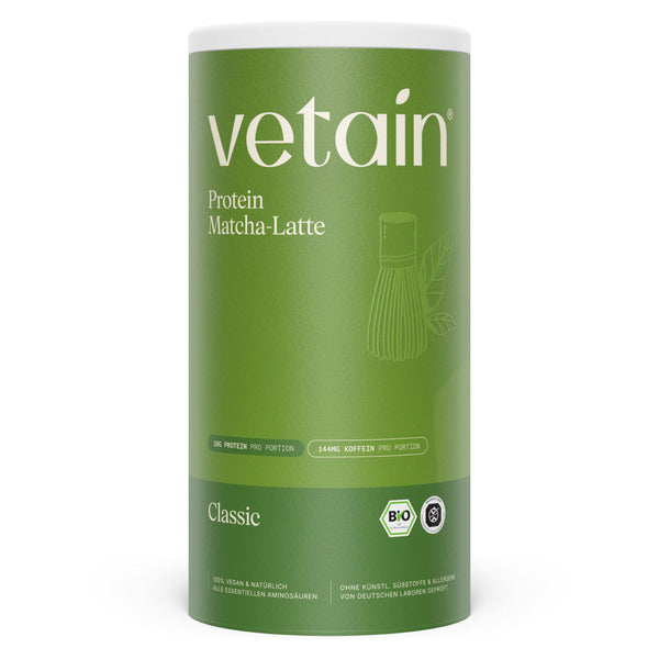 Vegan Protein Matcha Latte (540g/Organic)