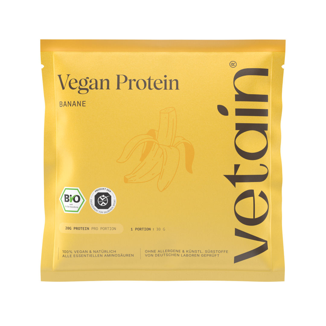 Vetain Vegan Protein Probe Banane 