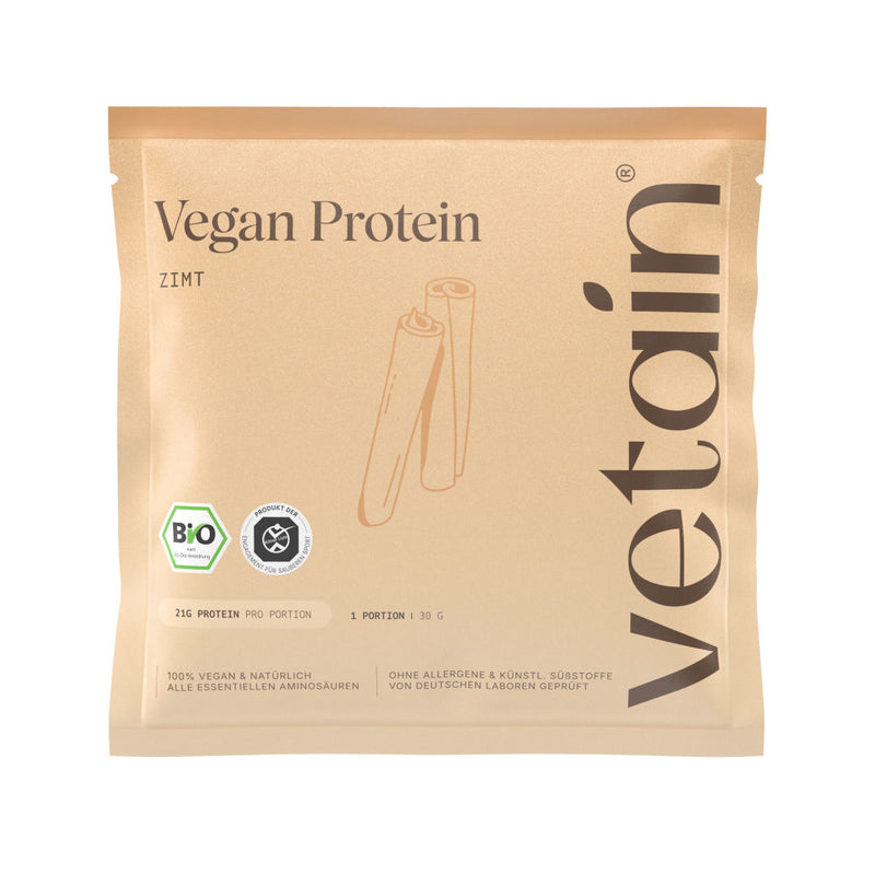 Vetain Vegan Protein Probe Zimt 
