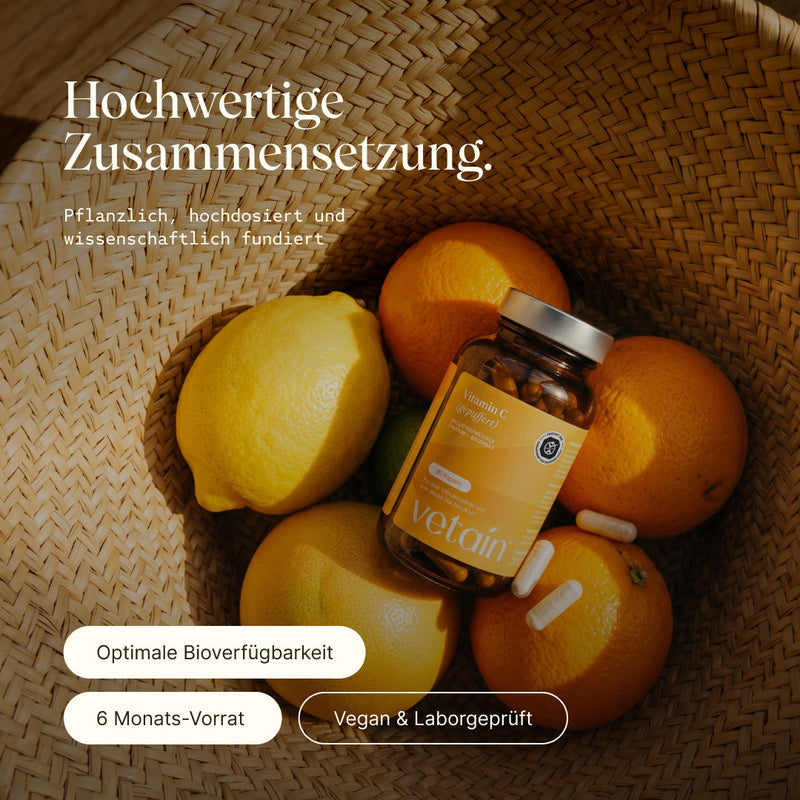 Vitamin C gepuffert (365 Kapseln)