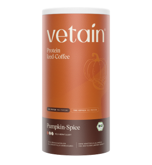 Vetain vegan Protein Iced-Coffee Pumkin-Spice.