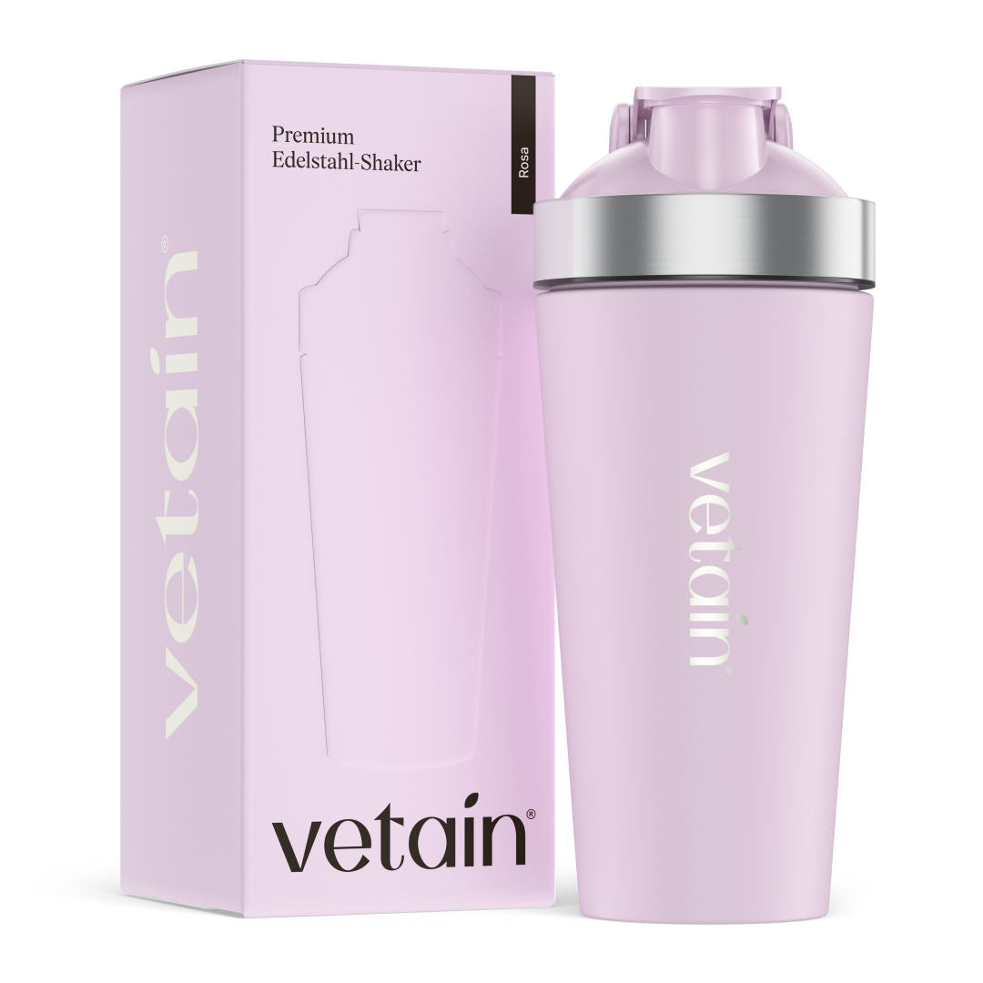 Vetain Edelstahl-Shaker Rosa