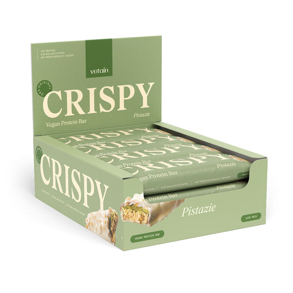 <tc>CRISPY vegan protein bar - Pistachio (12-pack)</tc>
