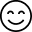 Icon glückliches Gesicht